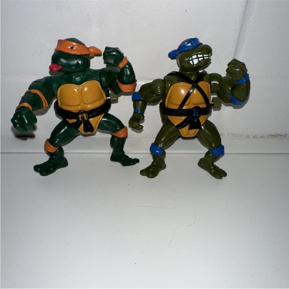 Playmates Teenage Mutant Ninja Turtles Vintage Wind Up Arms  Figure TMNT